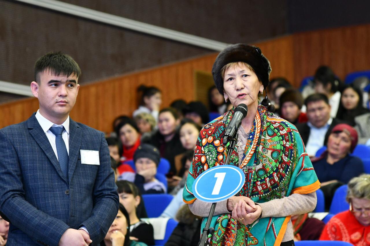 Әл-Фараби ауданы әкімінің қорытынды есебі өтті