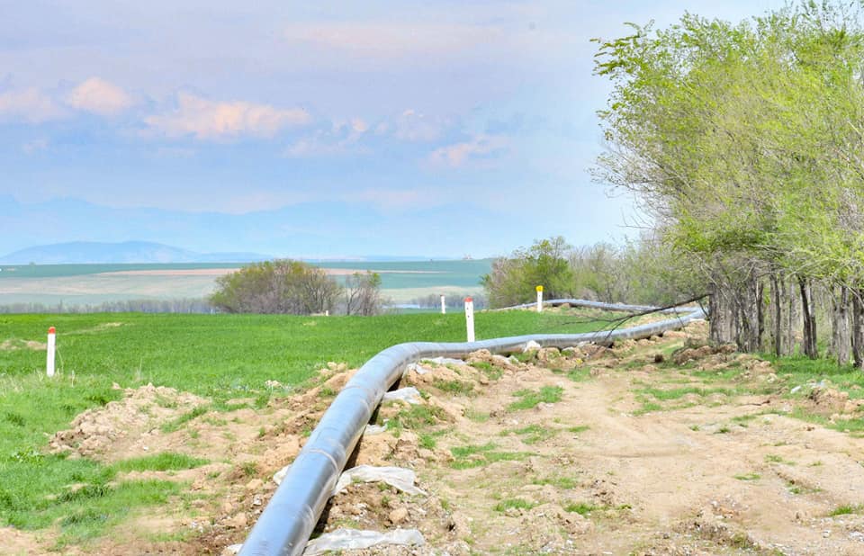 ЕЛДЕГІ ЕҢ ҮЛКЕН АВТОМАТТЫ ГАЗ-РЕТТЕГІШ СТАНСАСЫ САЛЫНУДА