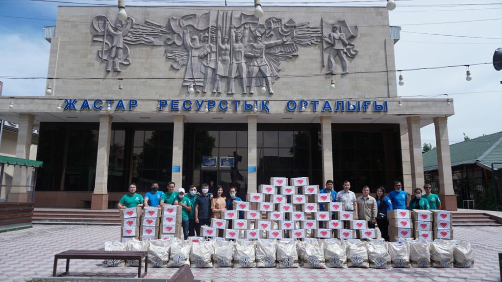 100 ОТБАСЫҒА КӨМЕК КӨРСЕТІЛДІ