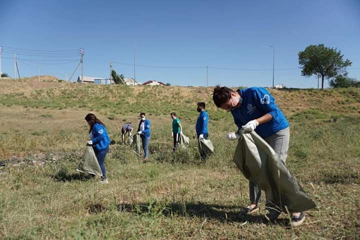 ЕРІКТІЛЕР ТАЗАЛЫҚ АКЦИЯСЫН ӨТКІЗДІ