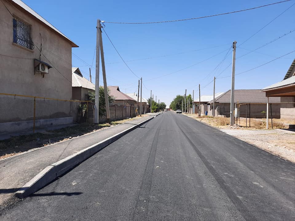 ТҰРҒЫН АЛАБТАРДАҒЫ ЖОЛДАР ЖӨНДЕЛІП, ПАЙДАЛАНУҒА БЕРІЛУДЕ