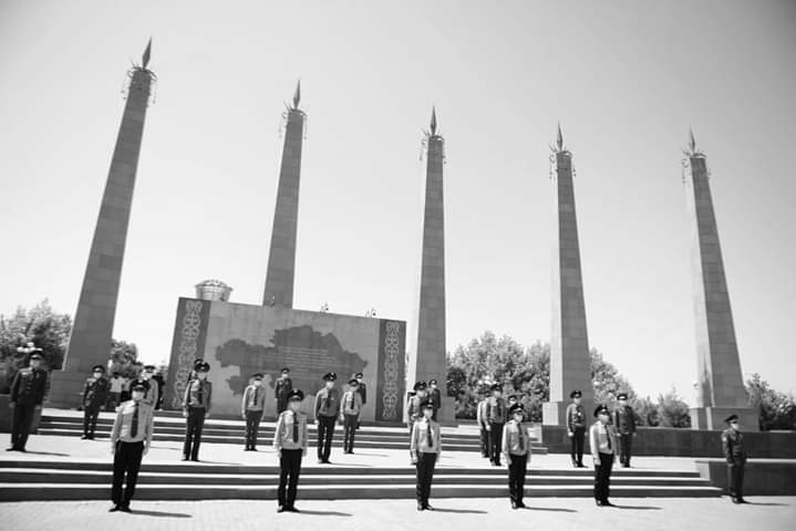 ШЫМКЕНТТЕ ҚАТЕРЛІ ІНДЕТТІҢ ҚҰРБАНДАРЫН ЕСКЕ АЛДЫ