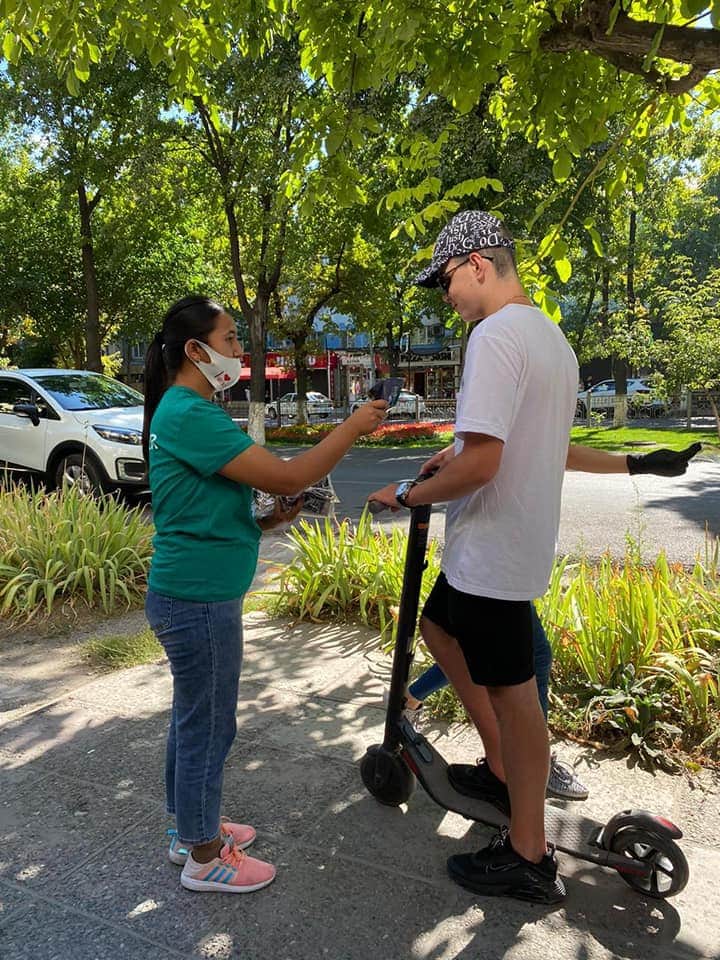 ШЫМКЕНТТІК ЕРІКТІЛЕР МЕДИЦИНАЛЫҚ БЕТПЕРДЕ ТАРАТТЫ