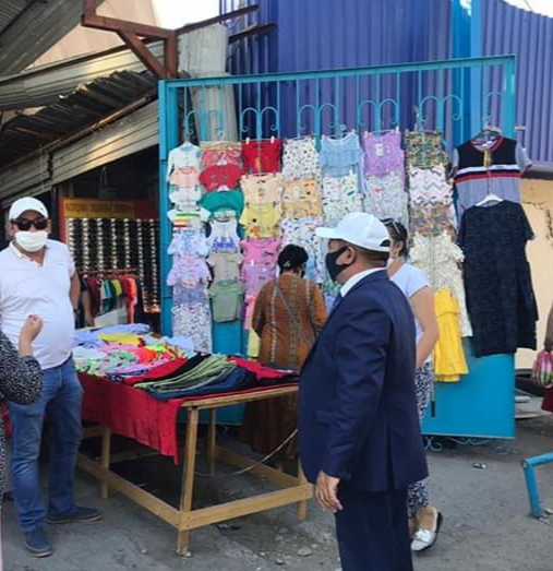 КАРАНТИН ТАЛАБЫН САҚТАМАҒАН БАЗАРҒА ӘКІМШІЛІГІК ШАРА КӨРІЛДІ