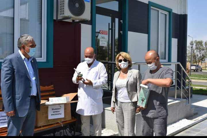 ХАЛЫҚ ҚАЛАУЛЫЛАРЫ ҚЫРЫҚҚА ЖУЫҚ «БОБРОВ» ТЫНЫС АЛУ АППАРАТЫН ТАРТУ ЕТТІ