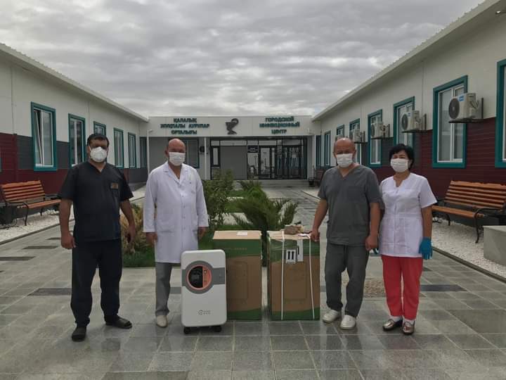 ЖҰҚПАЛЫ АУРУЛАР АУРУХАНАСЫ ЖАҢА АППАРАТПЕН ТОЛЫҚТЫ