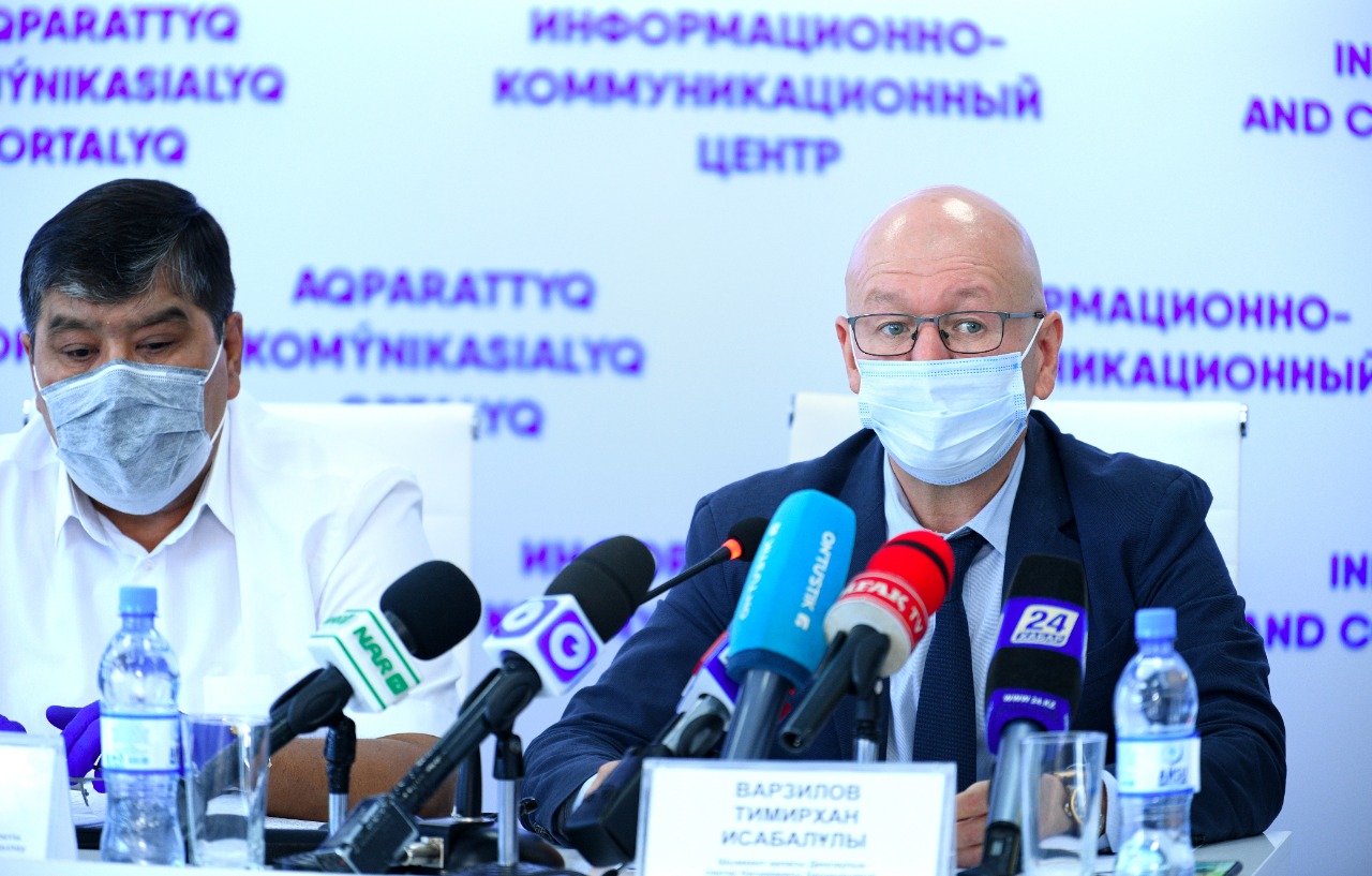 ШЫМКЕНТТЕ 3357 НАУҚАС КОРОНАВИРУСТАН ЕМДЕЛІП ШЫҚТЫ