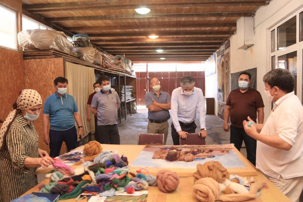 ШЫМКЕНТКЕ ТУРИЗМ ИНДУСТРИЯСЫ КОМИТЕТІНІҢ ТӨРАҒАСЫ ІССАПАРМЕН КЕЛДІ