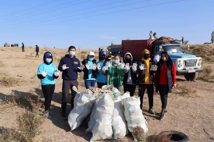 ECOSANA СЕНБІЛІК АКЦИЯСЫНЫҢ 4 КЕЗЕҢІ ӘЛ-ФАРАБИ АУДАНЫ АУМАҒЫНДА ҰЙЫМДАСТЫРЫЛДЫ