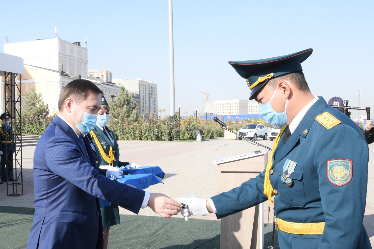 ҚҰТҚАРУШЫЛАР КҮНІНЕ ОРАЙ 31 ДАНА ӨРТ СӨНДІРУ ТЕХНИКАСЫ ТАБЫСТАЛДЫ