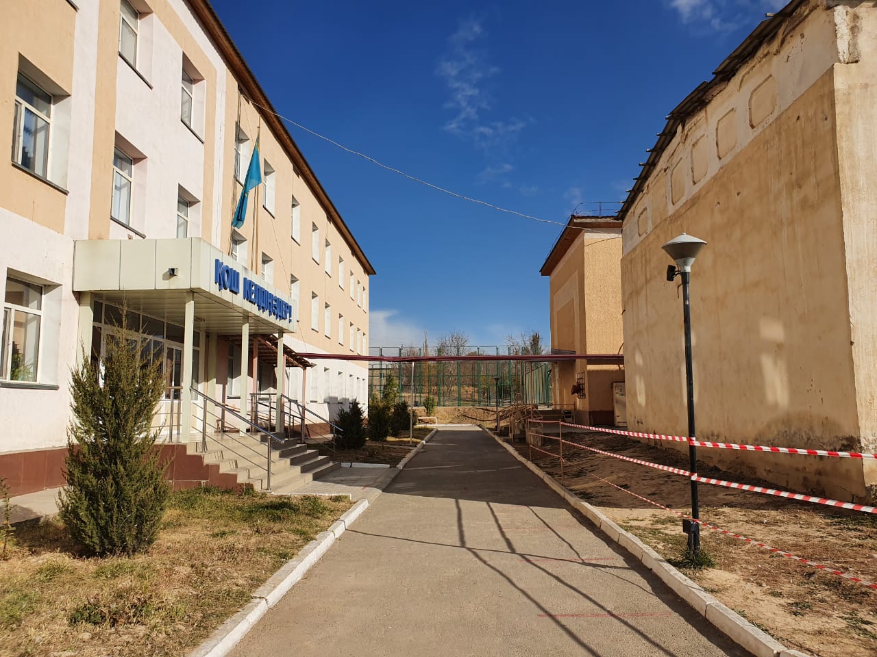 ШЫМКЕНТ: №105 МЕКТЕП АУЛАСЫ КӨГАЛДАНДЫРЫЛАДЫ