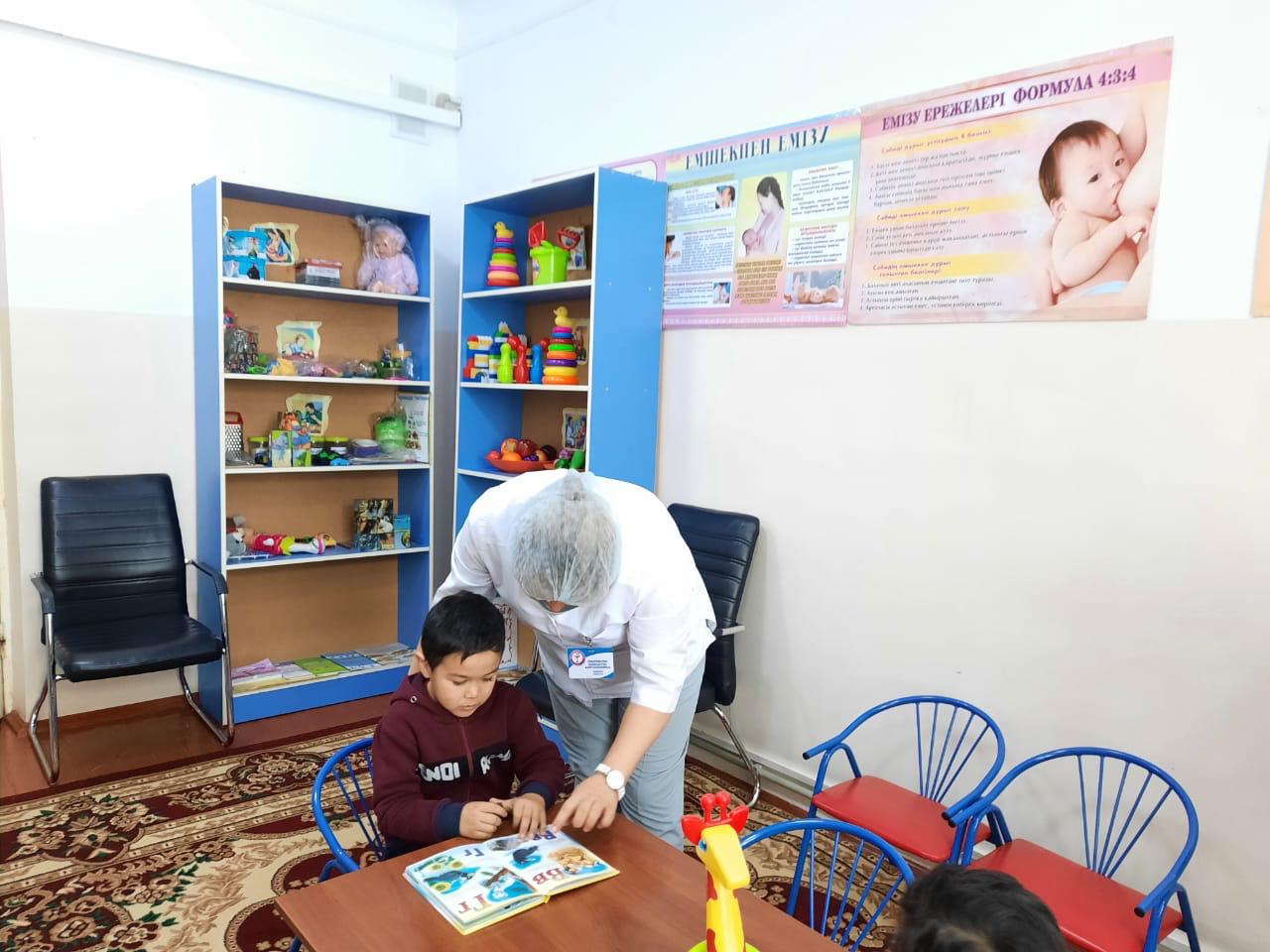 ШЫМКЕНТ: №4 ЕМХАНАДА БАЛАЛАР БҰРЫШЫ АШЫЛДЫ