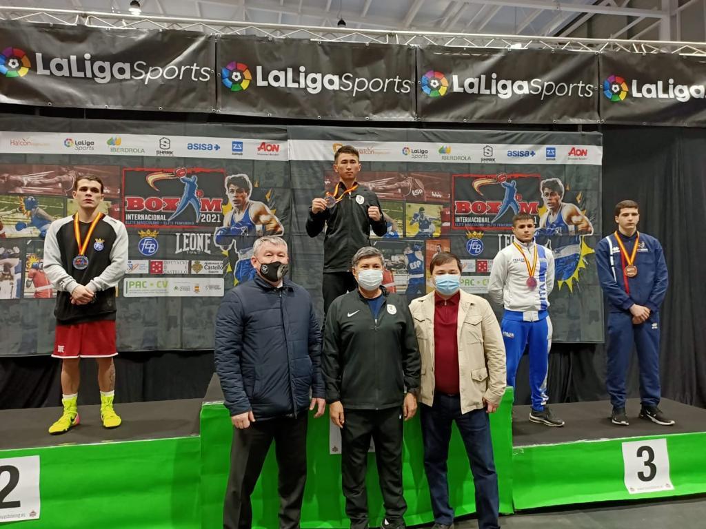 ШЫМКЕНТТІК БОКСШЫ ИСПАНИЯДАҒЫ ХАЛЫҚАРАЛЫҚ ТУРНИРДІҢ ЧЕМПИОНЫ БОЛДЫ