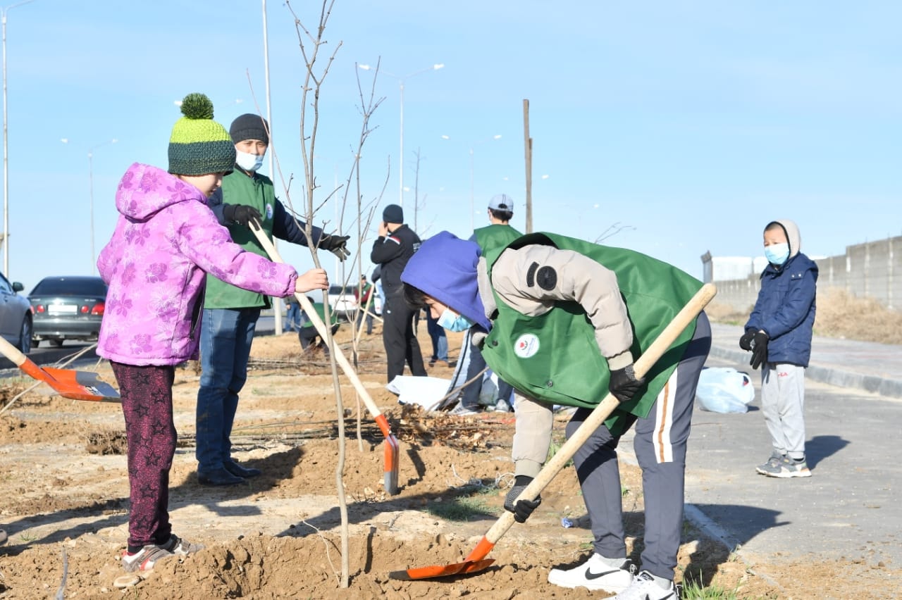 «ШЫМКЕНТ – ЖАСЫЛ ҚАЛА» ШАРАСЫ ӨТТІ