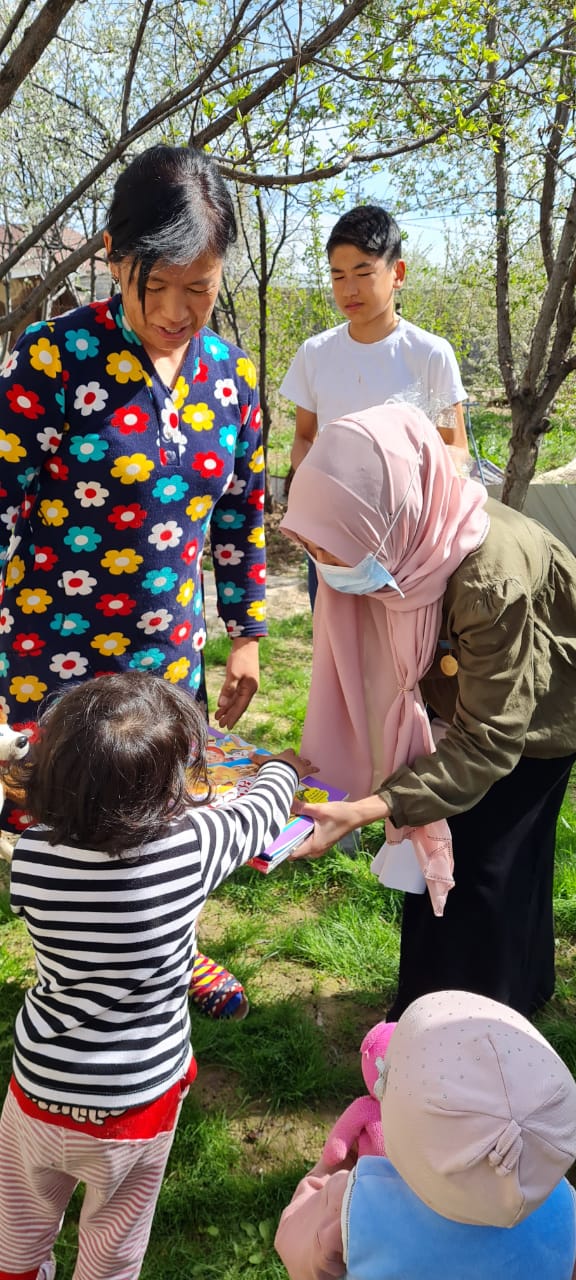 ШЫМКЕНТ: 100 ОТБАСЫ БАЛАЛАРЫНА БАЗАРЛЫҚ ЖАСАЛДЫ