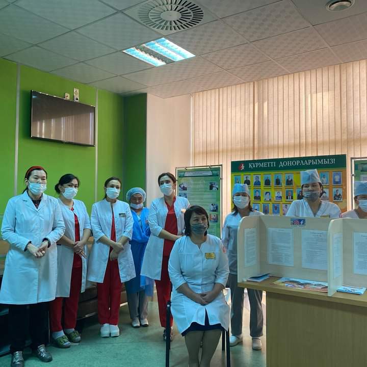 МЕДИЦИНА САЛАСЫНЫҢ ҚЫЗМЕТКЕРЛЕРІМЕН КЕЗДЕСУ ӨТТІ