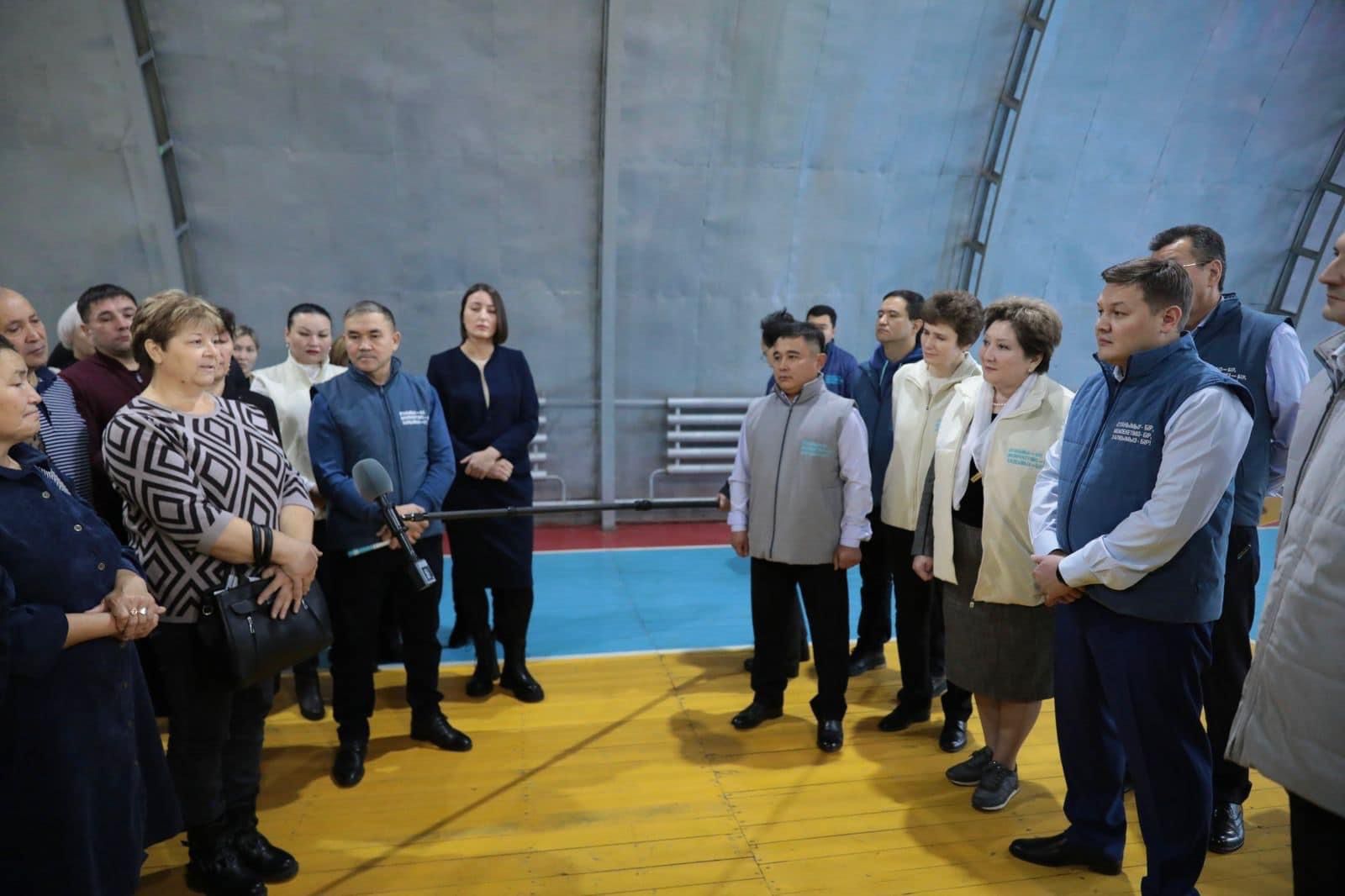 Тоқаевтың штабы Әулиекөл ауданының зардап шеккен тұрғындарымен кездесті