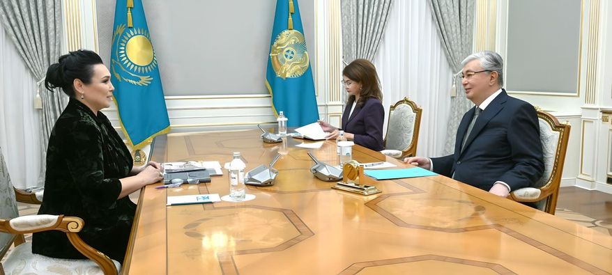 МЕМЛЕКЕТ БАСШЫСЫ МАЙРА МҰХАМЕДҚЫЗЫН ҚАБЫЛДАДЫ