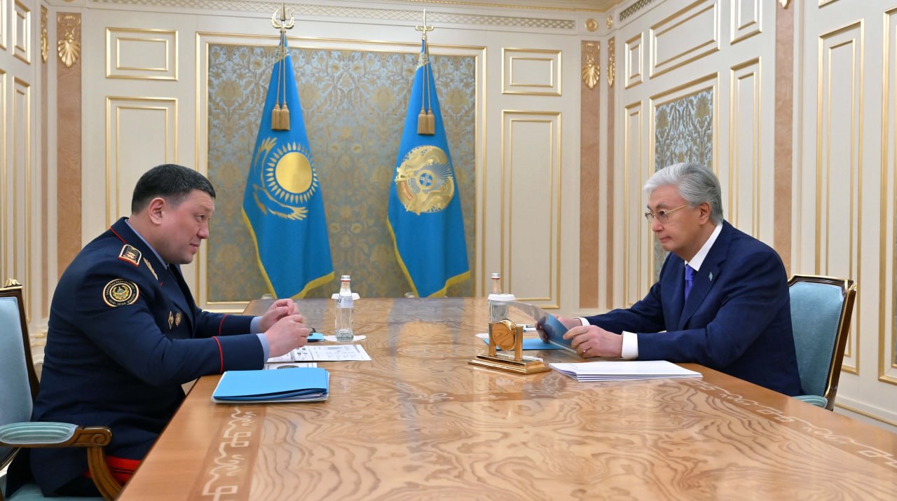 Мемлекет басшысы Ішкі істер министрінің есебін тыңдады