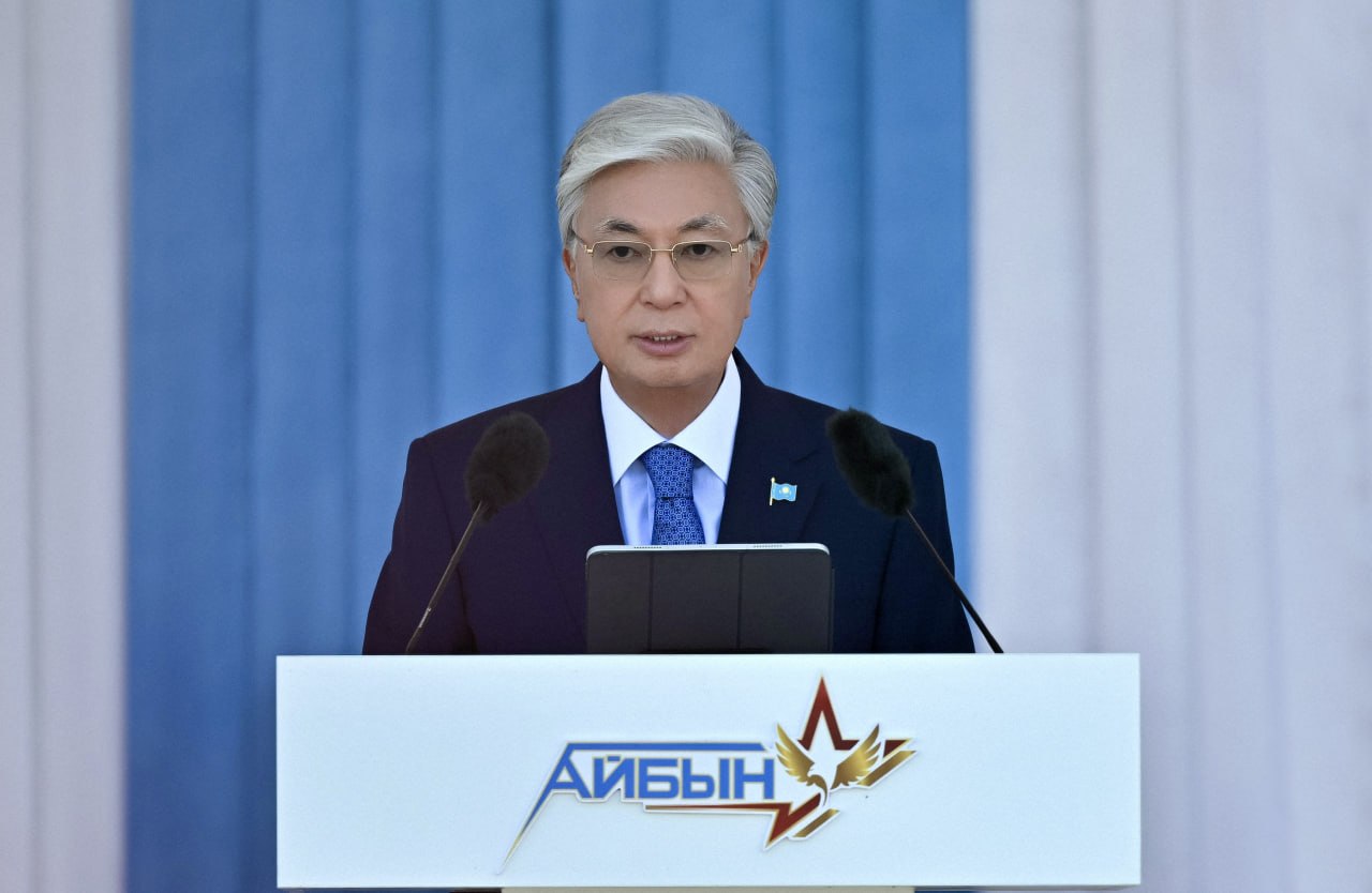 Президент «Айбын» XII халықаралық әскери-патриоттық жастар жиынына қатысты