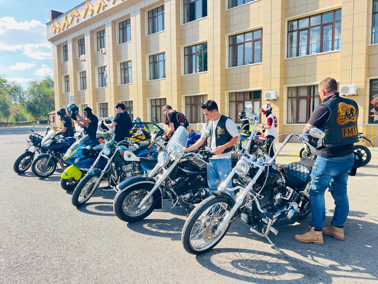 Голосование байкеров на выборах в Курултай