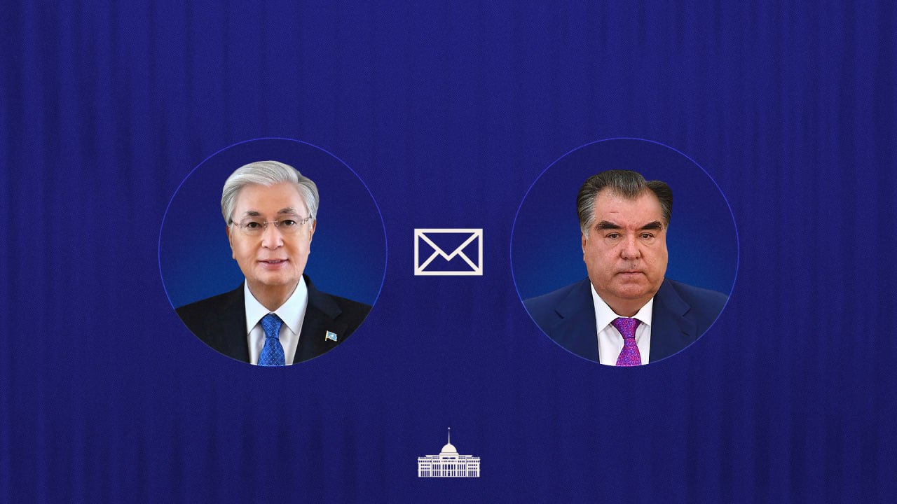 МЕМЛЕКЕТ БАСШЫСЫ ТӘЖІКСТАН ПРЕЗИДЕНТІНЕ ҚҰТТЫҚТАУ ЖЕДЕЛХАТЫН ЖОЛДАДЫ